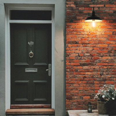 Rayan Outdoor Wall Sconce in Black