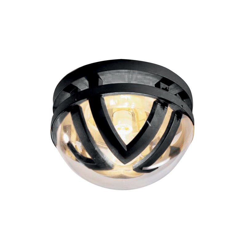 Windrowe Graphite 28cm H Outdoor Flush Mount