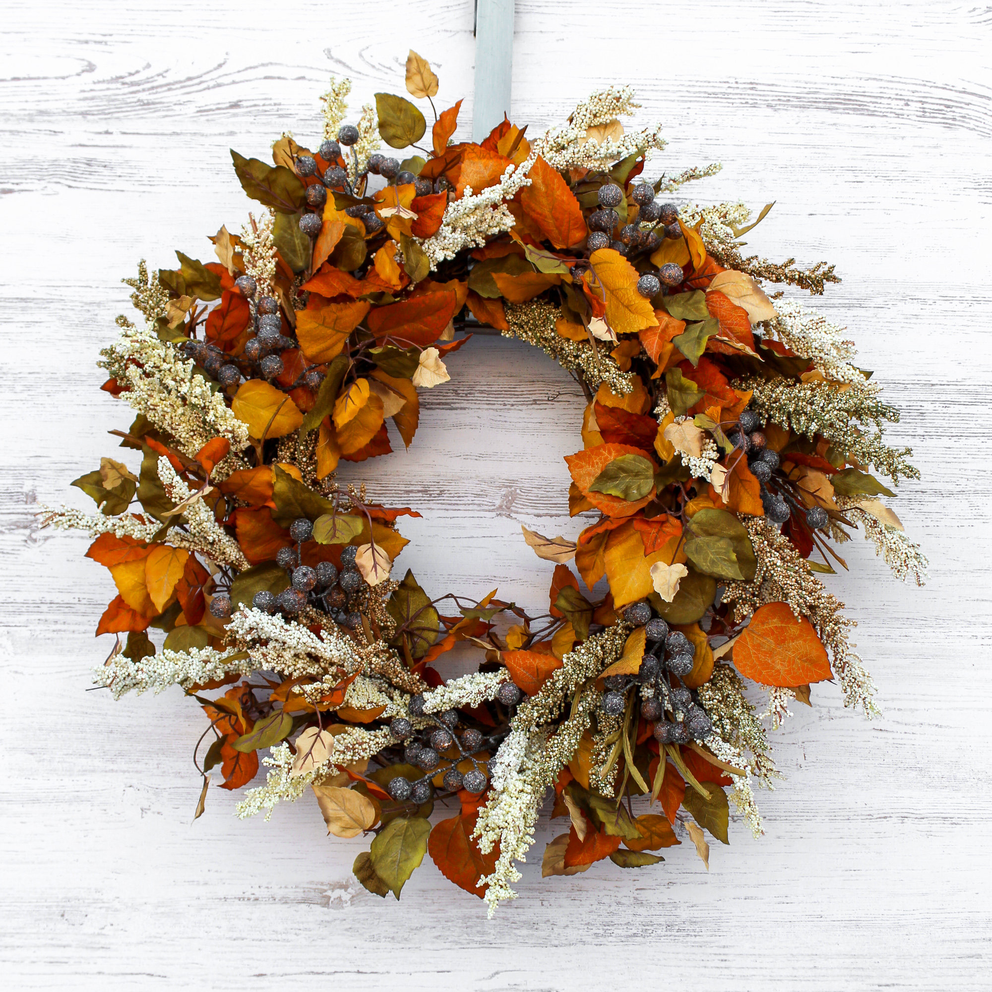 30'' Faux Berry Silk Wreath