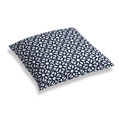 Luxe Geometric Sunbrella® Outdoor Throw Pillow