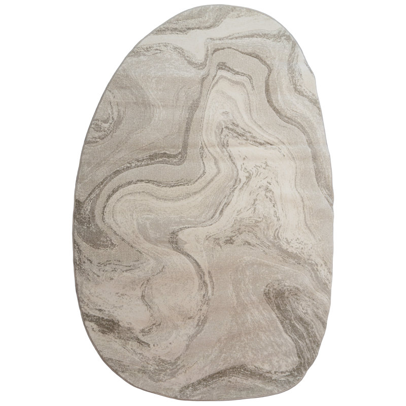 Thurner 63436-6575 BEIGE, Nouveauté 5 pi 3 po x 7 pi 7 po