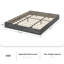 Structure de lit GarveeHome Minimalist