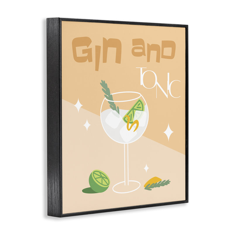 Art giclée ginlee par Anna Quach, H 30 po x l 24 po, Giclée encadrée noir minuit