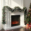 270cm Lighted Faux Garland with Lights