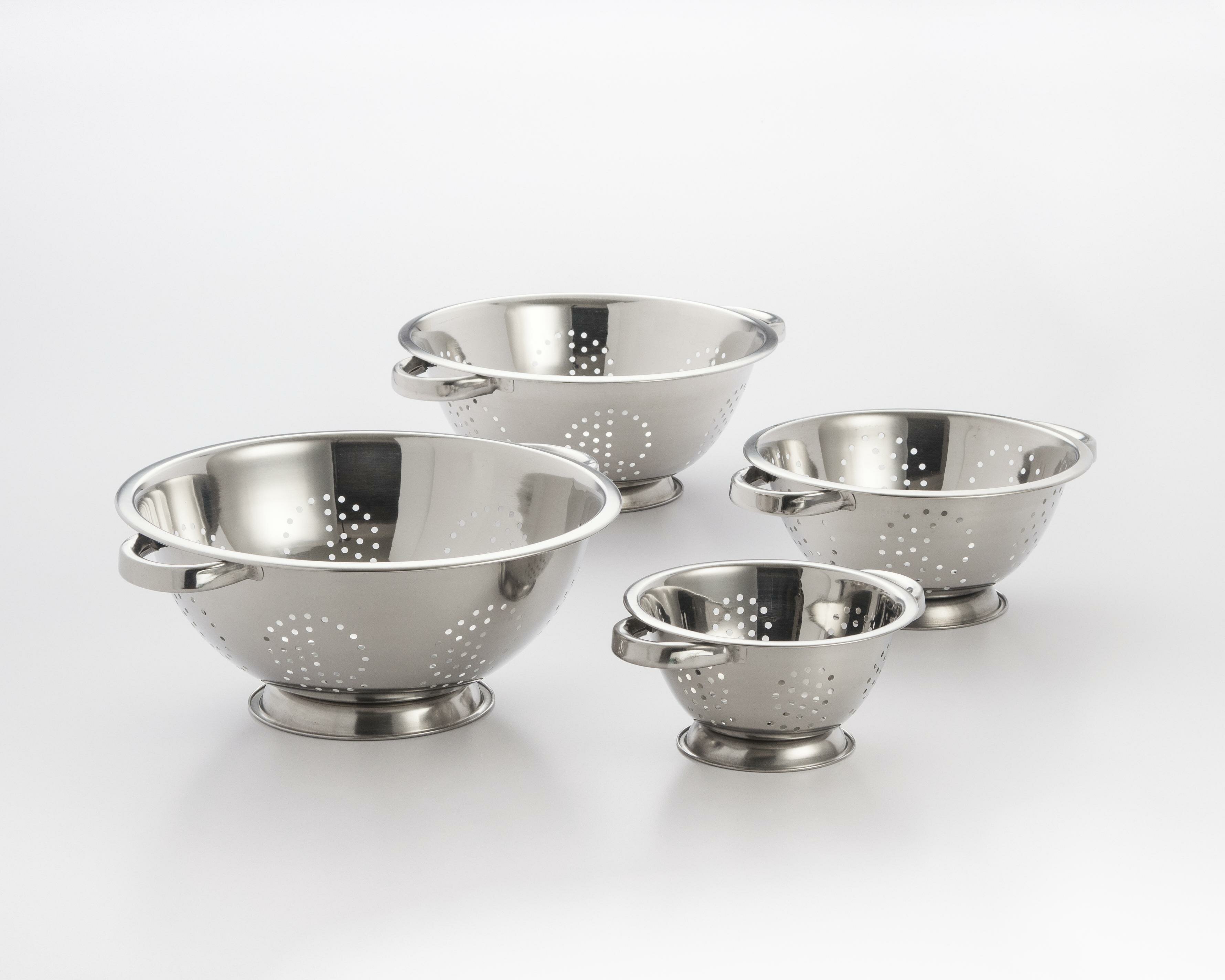 Huji Home Products. HUJI 3 Piece Stainless Steel Mixing Bowls Set