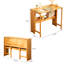 Table pliante en bambou naturel