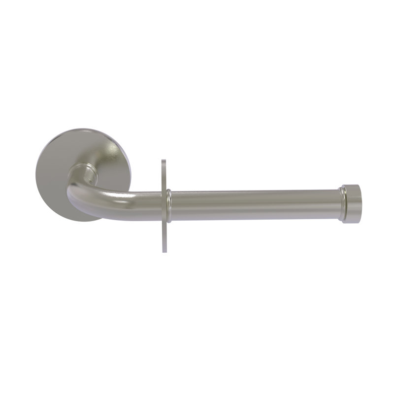 Tioga Wall Mounted Toilet Paper Holder, Satin Nickel