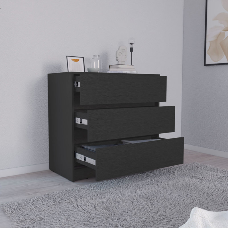 Commode 3 tiroirs l 33,5 po Jupp