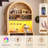 73" Tall Arched Bakers Rack, Coffee Station With Power Outlet-1190875304