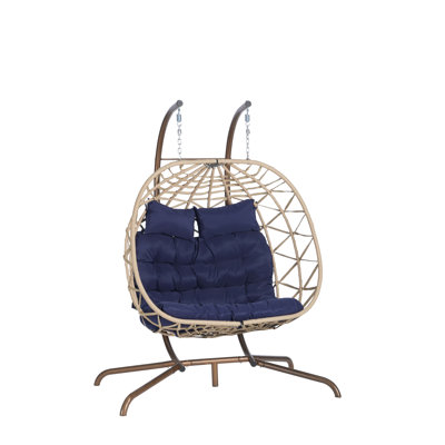 Outdoor Hanging Chair for Two with Superior Durability and Comfort