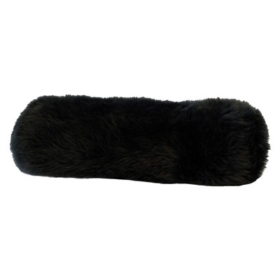Coussin en fibre de mouton avec traversin en fibre de laine L 30 po
