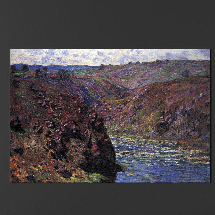 Claude Monet - Wrapped Canvas Painting, 60cm H x 90cm W x 1.8cm D