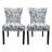 Chaise d'appoint en polyester de 20 po de largeur
