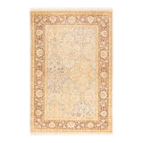 Classic One-of-a-Kind 3' 3" X 4' 9" Hand Knotted Area Rug