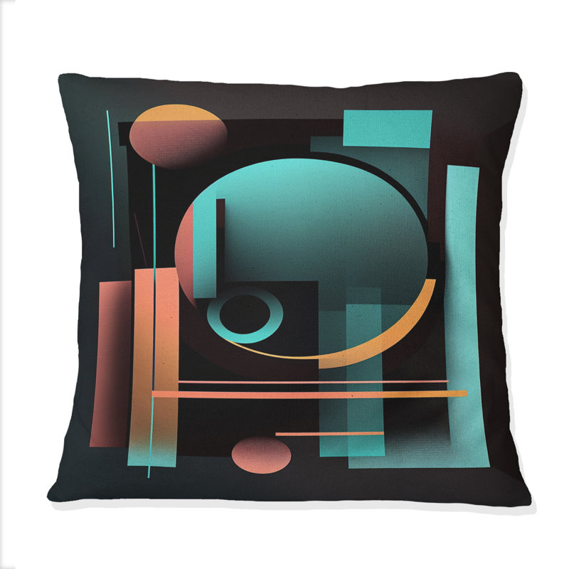 Coussin Minimal Bauhaus Dimensions II - Abstract
