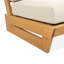 Canapé de patio droit l 64,4 po avec coussins Lille