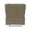 Fauteuil inclinable manuel en microsuède gris Granada