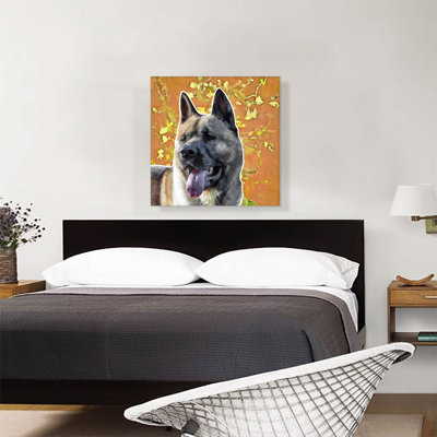 Reproduction d'art sur toile Akita