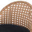 Swivel Upholstered Chenille Bar Stool-1646054668