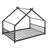 Modern Metal House Bed with Sturdy Construction-129109678