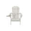 Chaise Adirondack en bois massif avec repose-pieds Artiana-843648401