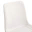 Chaise en cuir avec coussin de dossier-808260314
