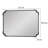 Genan Accent Mirror Scalloped Rectangle Wall Mirror-1694552684-1694552675