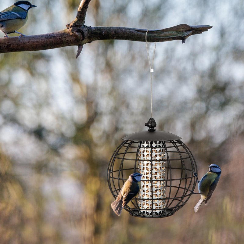Metal Hanging Decorative Bird Feeder