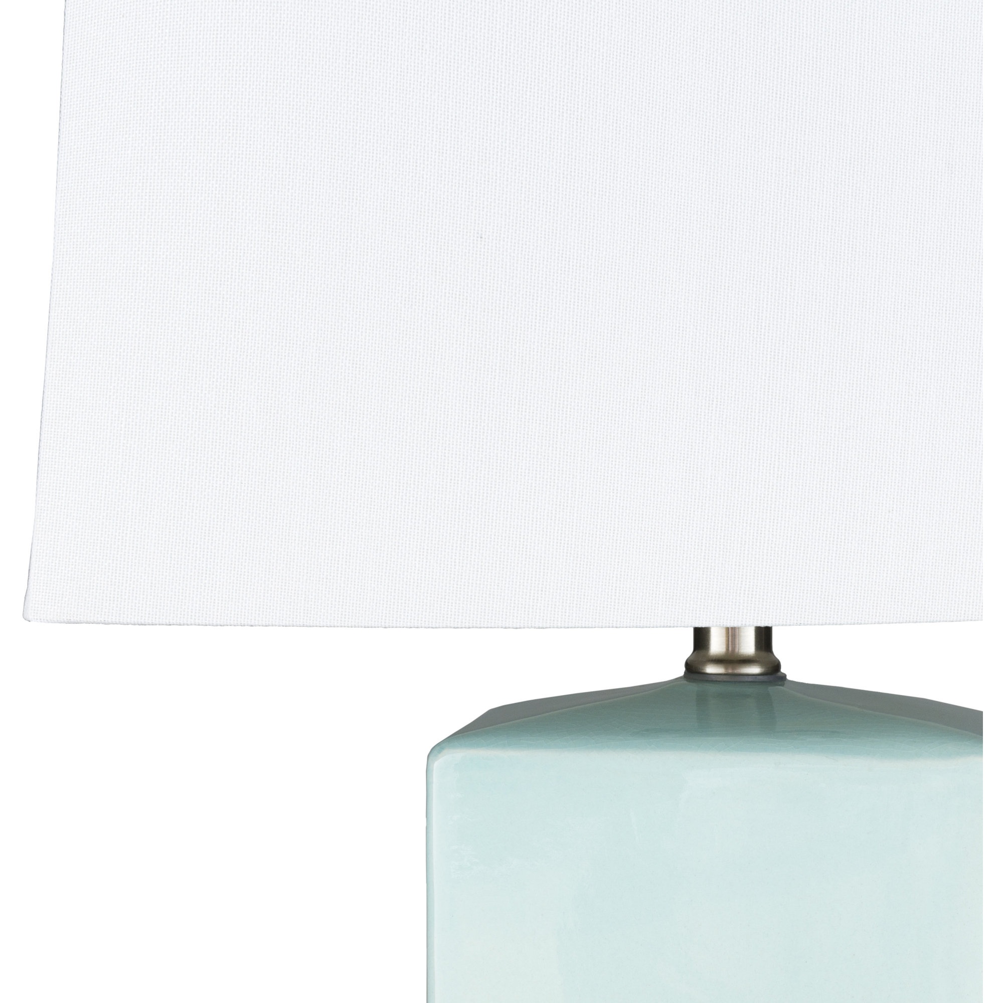 Ceramic Table Lamp, Blue