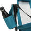 Chaise pliante portative, bleu, avec coussin et porte-gobelet pour l'extérieur Parkour