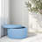 Fully Assembled 27" Round Granular Faux Leather Storage Ottoman-1382310036