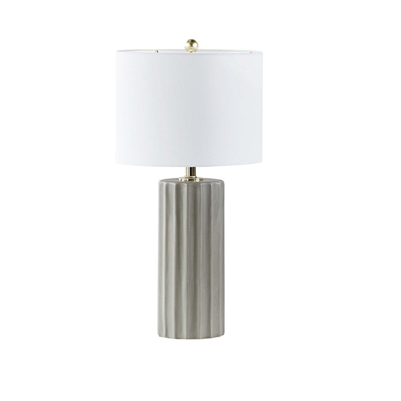 Lampe de table nervurée
