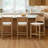 Solid Wood Counter Stool-593538939