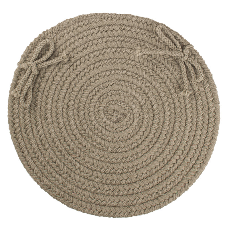 Outdoor 0.38'' Dining Chair Chair Pad, Moss Green