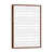 Classic Brown Wood Framed selected