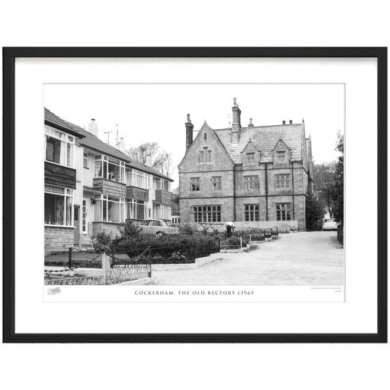 Cockerham, The Old Rectory C1965 - Single Picture Frame Print, 45cm H x 60cm W x 2.3cm D
