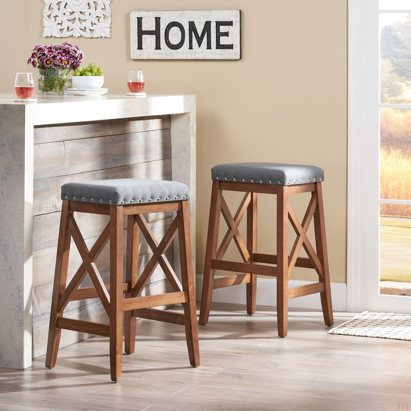 Tabouret Saddle, Gris anthracite