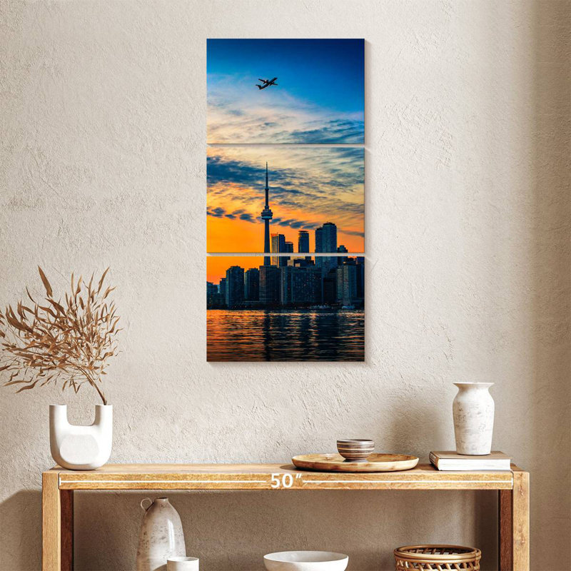 Toronto Sundown de Toronto, H 38 po x l 18 po