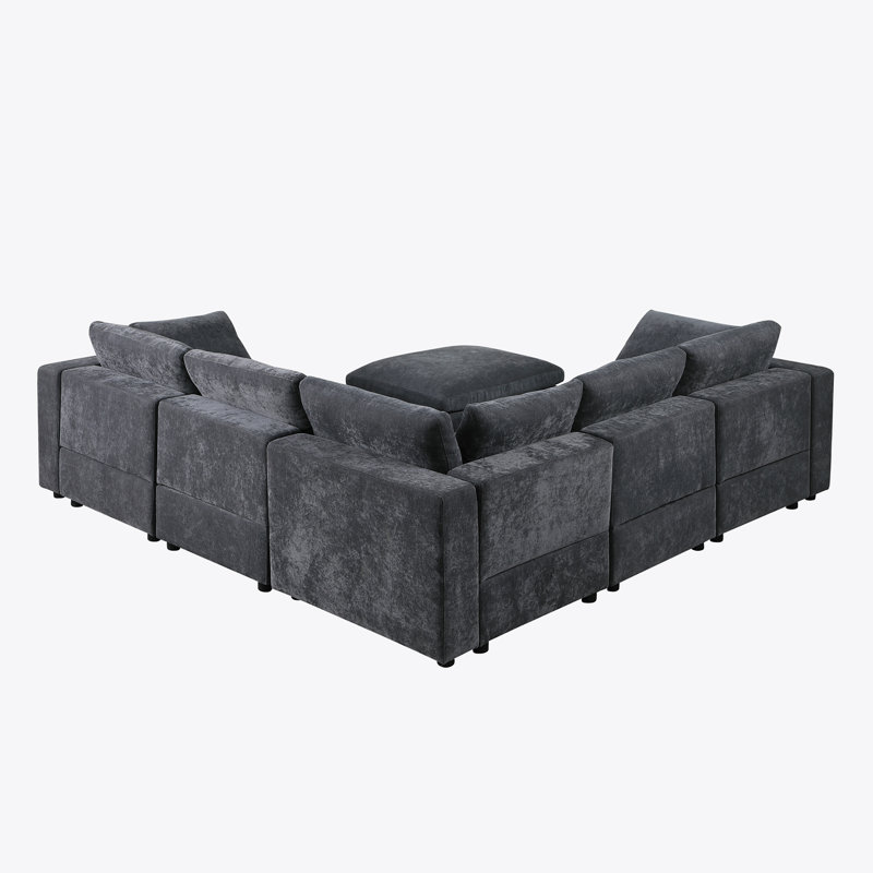 Canapé modulaire Tamita, Gris