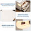 50cm W Manufactured Wood Bedside Table