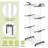 Foldable Gullwing Drying Rack
