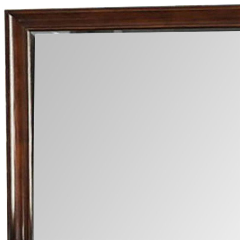Miroir en brun