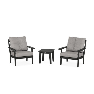 Oxford 3 Piece Seating Group with Cushions