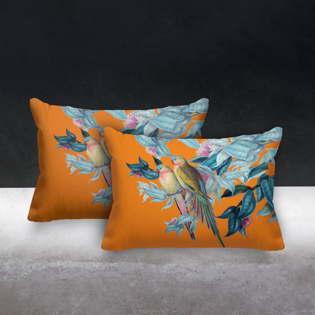 Lumbar Rectangular Indoor / Outdoor Pillow (Set of 2) ULLI HOME