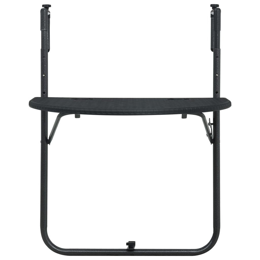 Reis Metal Folding Outdoor Balcony Table , 60cm cm W 64cm cm D