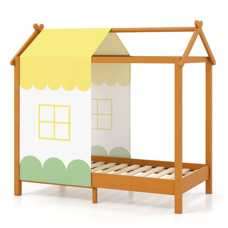 Solid Wood Bed