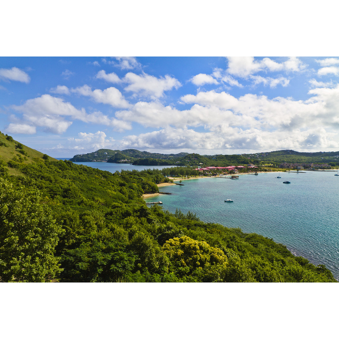 Rodney Bay von Orietta Gaspari - Druck auf Leinwand ohne Rahmen