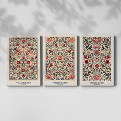 Série de pièces de peinture sur toile - 3 pièces