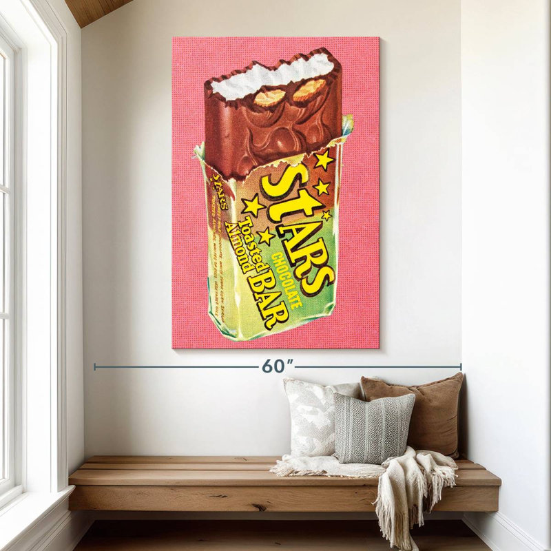 Chocolate Bar, 51" H x 34" W