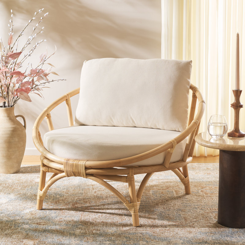 Chaise d'appoint avec coussin Gwyneth